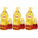 Dalin Klasik Nem Koruma 3 Adet 700 ml Pompalı Bebek Şampuanı ve 100 ml Bebek Yağı