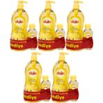 Dalin Klasik Nem Koruma 5 Adet 700 ml Pompalı Bebek Şampuanı ve 100 ml Bebek Yağı
