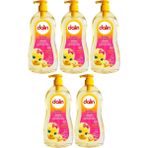 Dalin Kolay Tarama Badem Özlü Pompalı 5x700 ml Bebek Şampuanı