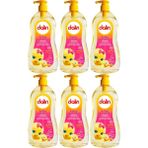 Dalin Kolay Tarama Badem Özlü Pompalı 6x700 ml Bebek Şampuanı