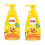 Dalin Köpük Sabun Bebekler İçin Hipoalerjenik 200 ml (2'li) Kolay Durulama Özelliği
