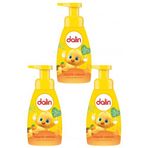 Dalin Mango ve Portakal Kokulu 3x200 ml Köpük Sabun