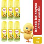 Dalin Orman Esintisi 6x100 ml Sprey Bebek Kolonyası
