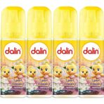 Dalin Peri Masalı Yasemin Portakal Çiceği Paçuli Kokulu 4'lü 150 ml Bebek Kolonyası