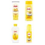 Dalin Pişik Önleyici Kremi 100 ml + Şampuan 200 ml + Kolonya 150 ml + Bebek Yagı 300 ml
