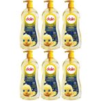 Dalin Rahat ve Mutlu Pompalı 6x700 ml Bebek Saç ve Vücut Şampuanı