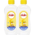Dalin Rahat ve Mutlu Vanilya Kokulu 2x200 ml Bebek Yağı