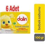 Dalin x 6 Adet Klasik Bebek Sabunu 100 gr - 0 - 9 Yaş