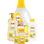 Dalin Yenidoğan Şampuan+Bebek Yağı+Sabun+Kolonya+Deterjan 5 Li Set