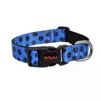 Dalis M Boy 30-50 cm Lacivert Patili Köpek Boyun Tasması