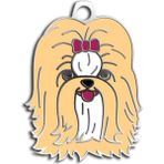 Dalis Pet Tag Shıh-Tzu Krem Köpek Künyesi