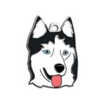 Dali's Sibirya Kurdu Köpek Künyesi - Siyah