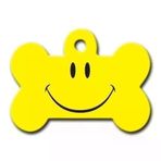 Dalis Smile 5 cm Kemik Şekilli Köpek Künyesi
