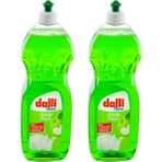 Dalli Elde Yıkama Sıvı Bulaşık Deterjanı Elmalı 1lt 2'li Set - 2 lt