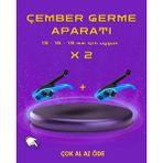Dalpak Ambalaj 2 Adet Pet & Kompozit Lifli Çember ( Şerit ) Germe Makinası / Bağlama Aparatı ( 13 / 16 / 19 mm Uyumlu ) Aksesuar - 1 Adet