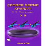 Dalpak Ambalaj 3 Adet Pet & Kompozit Lifli Çember ( Şerit ) Germe Makinası / Bağlama Aparatı ( 13 / 16 / 19 mm Uyumlu ) Aksesuar - 1 Adet