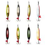 Dam Effzett Standard Spoon Slim 6.5 cm 16 gr Black Orange UV Sinking Kaşık