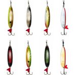 Dam Effzett Standard Spoon Slim 8 cm 24 gr Black Orange UV Sinking Kaşık