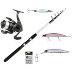 Dam Nova 4000FD Spin Makine + Dam Nova Expedition 240 cm 20-40 gr 6 Parça Spin Olta Seti