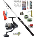 Dam Nova Expedition 210CM 10-30GR Okuma Revenger Rv-25 Tele Spin Olta Takımı Seti