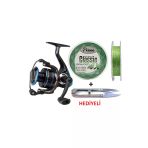 Dam Quick Fun-Tech 3 Mk1 4000 Fd 2+1Bb İp Misina Sarılı Olta Makinesi
