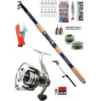 Dam Quick Impressa 4000 Piranha Ultimate 210CM 50-100GR Spin Olta Takımı Seti