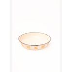 Dama Emaye Bowl Tabağı - Bowl Kase - Salata Kasesi - Sunum Kasesi 21cm