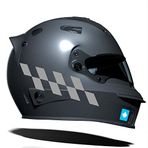 Damalı Kask Motosiklet Sticker Takımı Reflektif, Floresan, Parlak Düz, Özel Renkler Çınar Extreme Taş Grisi