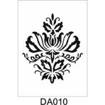 Damask Desen Stencil Şablon (21x30) Da-010