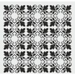Damask Desen Stencil Şablon (30x30) DA-064