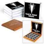 Damat Bohçası 32 Adet Madlen Çikolata Gold Kutu - Model-1
