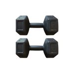 Dambıl Seti Fitness Vücut Geliştirme Aleti 5 Kg X 2 Adet 10 Kg Dumbell Ağırlık Seti - Siyah