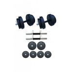 Dambılcım 20 KG Dambıl Seti Ağırlık ve Vücut Geliştirme Aleti 20 KG Spor Dumbell Set