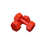 Dambılcım KIRMIZI 2 KG x 2 Adet Toplam 4 KG Dambıl Seti 4 KG Dumbell Set