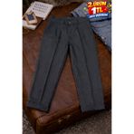 DAMGA JEANS Erkek Günlük Pamuklu Duble Paça Bol Füme Kumaş Pantolon
