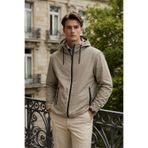 DAMGA JEANS Erkek Günlük Premium Casual Astarlı Kahve Yağmurluk