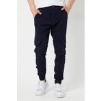 DAMGA JEANS Erkek Lastikli Paça Yüksek Bel Lacivert Kargo Cepli Pantolon