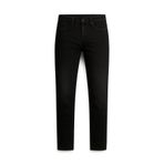 DAMGA JEANS Erkek Yüksek Bel Bol Paça Siyah Kot Pantolon