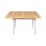 Damla Açılır Mdf Mutfak Masası 60x100cm 001 beyaz