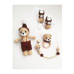 Damla Amigurumi A5 ayıcık set 4lu