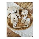 Damla Amigurumi Uykucu Ayicik 4lu Set - Amigurumi Oyuncak - Hediyelik Oyuncak
