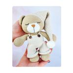 Damla Amigurumi uykucu ayıcık