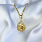 Damla Gold Tuğra Gelin Kolye