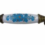 Damla Klasik Silindir Antik Sarı 96 mm Kulp