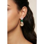 DAMLA KRİSTAL STUD KÜPE 3 CM.