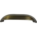 Damla Midye 96 mm Antik Sarı Kulp