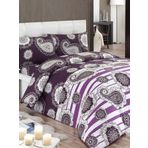 Damla Nevresim Takımı Mor Çift Kişilik 200 x 220