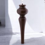Damla Plastik Sehpa Ayağı 42 Cm Ahşap Desenli Orta Sehpası Ayak Zigon Sehpa Mobilya Ayakları 1 Adet