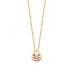 Damla Tektaş Altın Kolye Rose Gold 14K