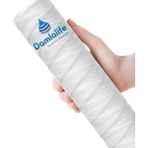 Damlalife 10" Inç Iplik 10 Micron Sediment Sargı Ip Tortu Filtre